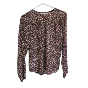 LOFT Floral Blouse